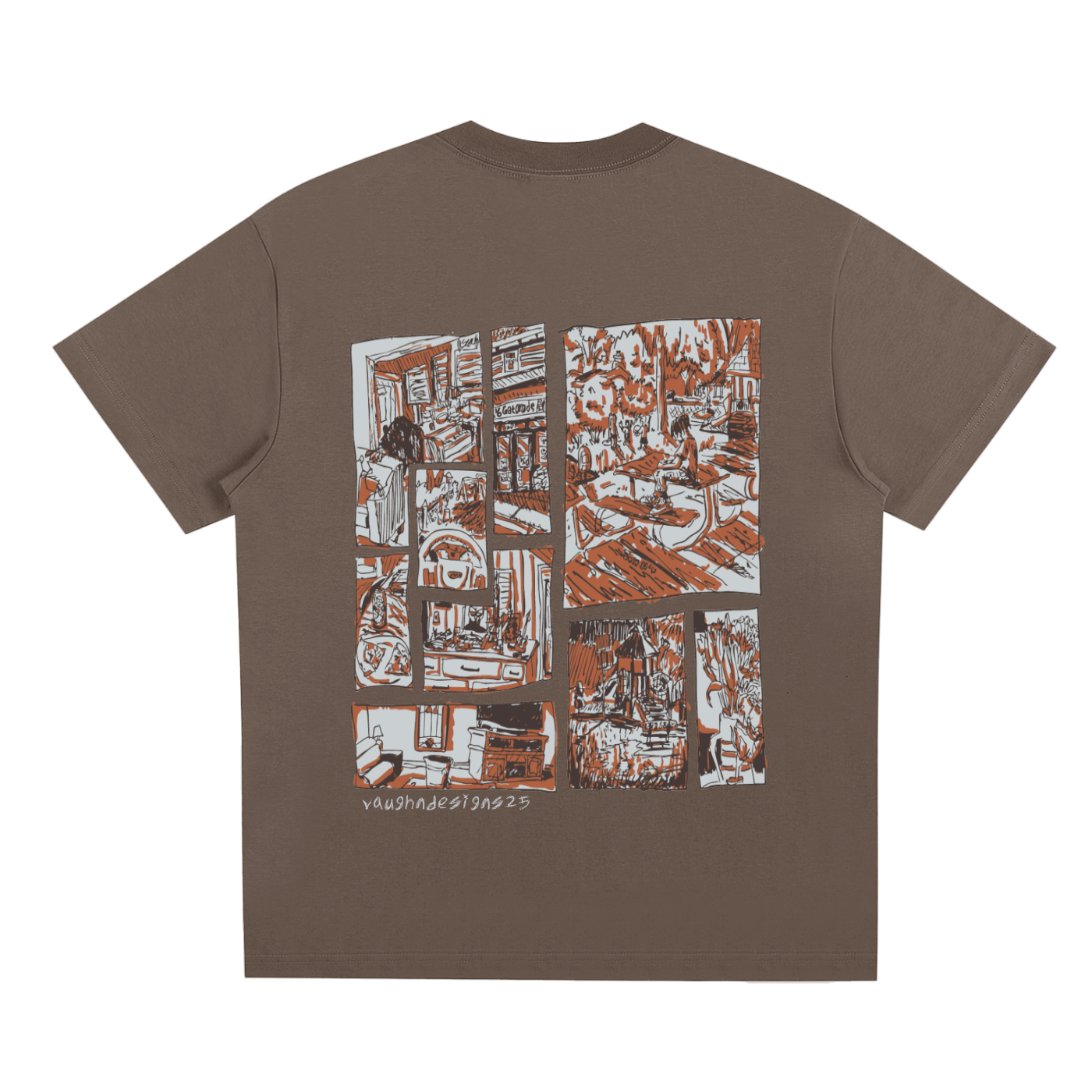 premium eyeball panels tee