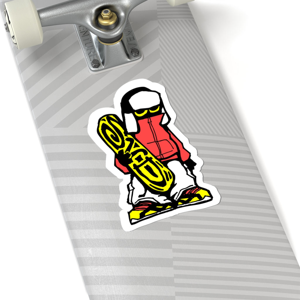 Snowboarder Sticker