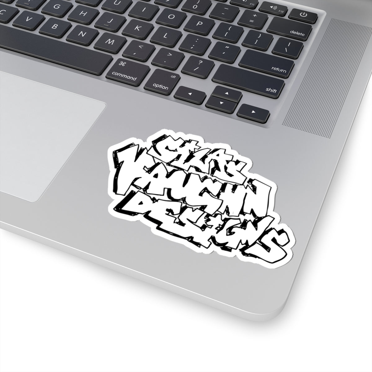 silas vaughn designs block logo sticker