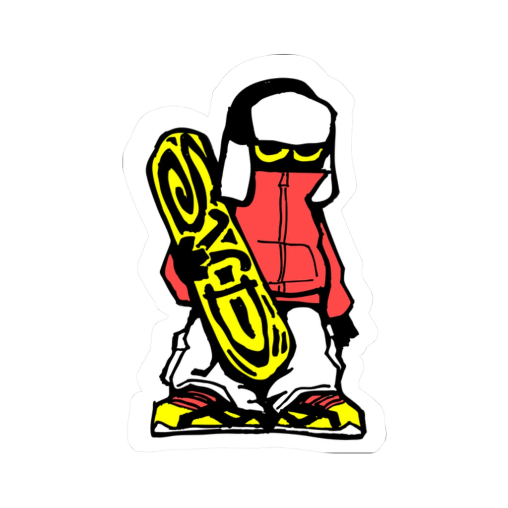 Snowboarder Sticker