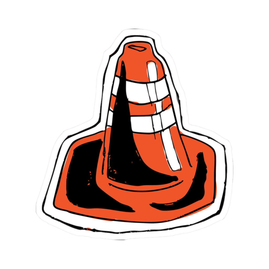 Traffic Cone Sticker