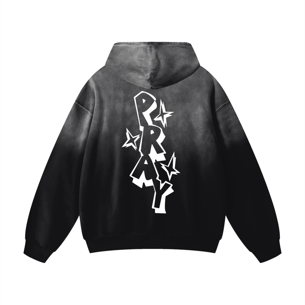 Premium Sunfade "P.R.A.Y." Hoodie