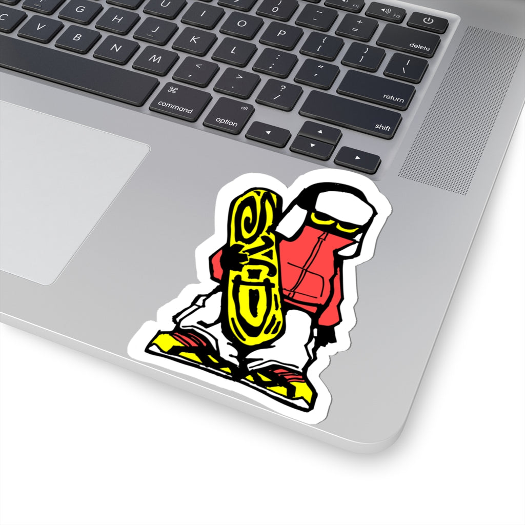 Snowboarder Sticker
