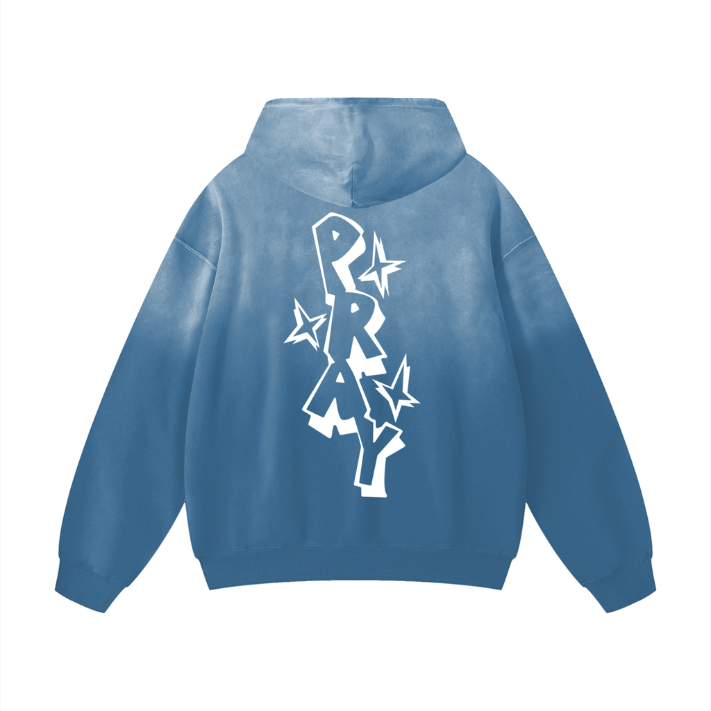 Premium Sunfade "P.R.A.Y." Hoodie