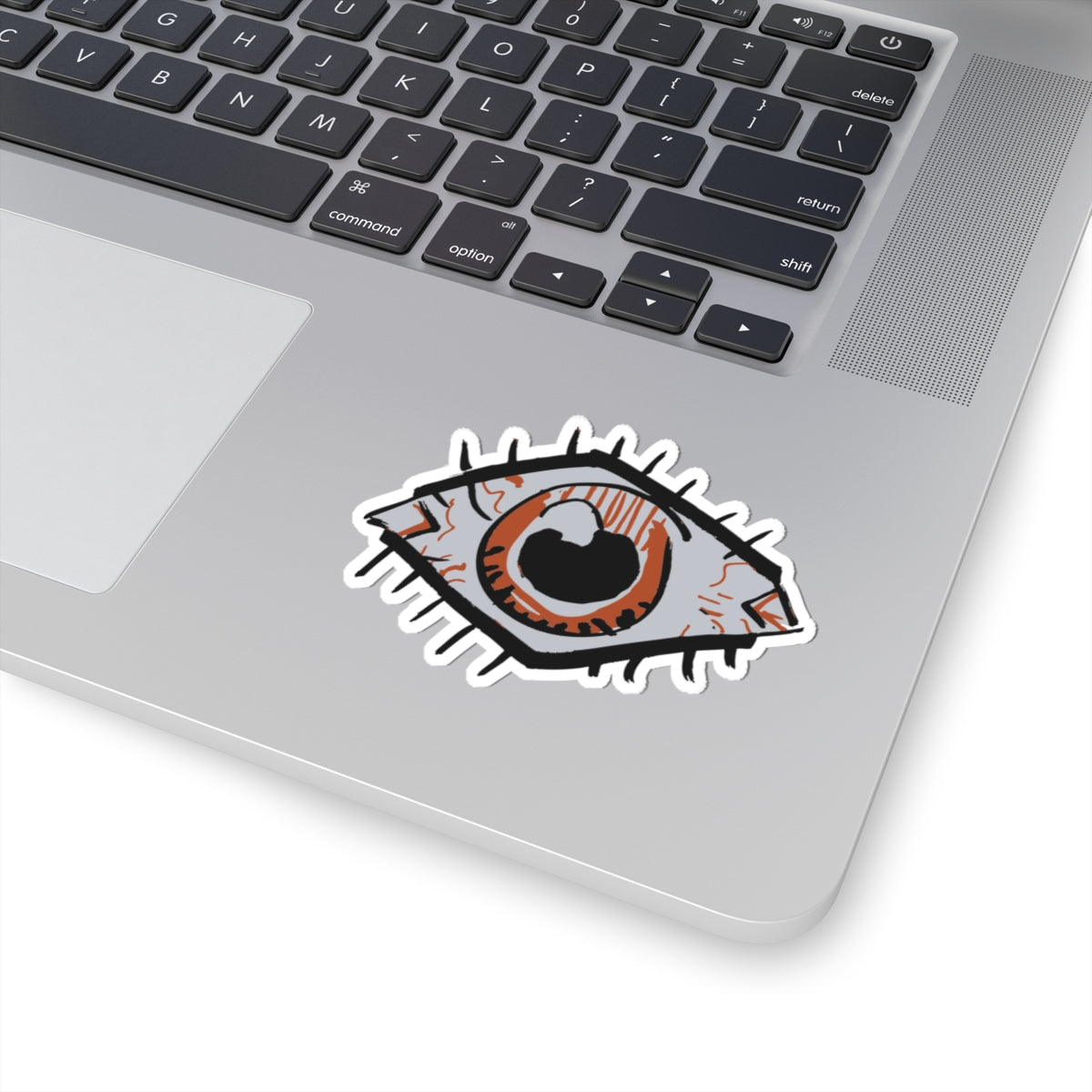 sketched eye sticker