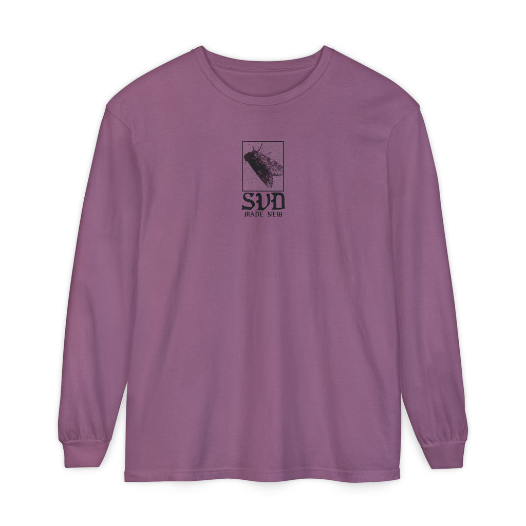 "made new" moth long sleeve tee