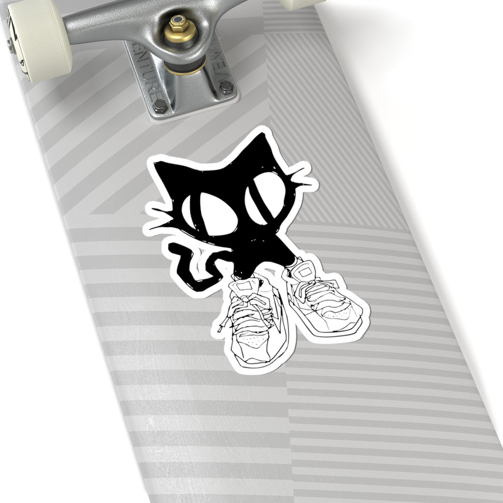 Sneaker Cat Sticker