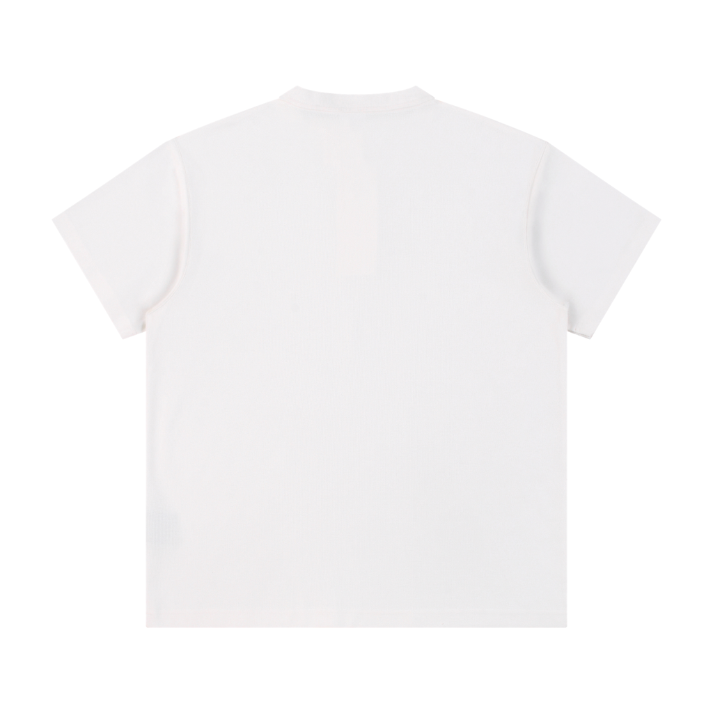 Swirly Cross Henley Shirt