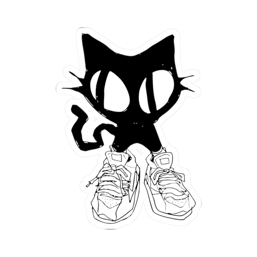 Sneaker Cat Sticker