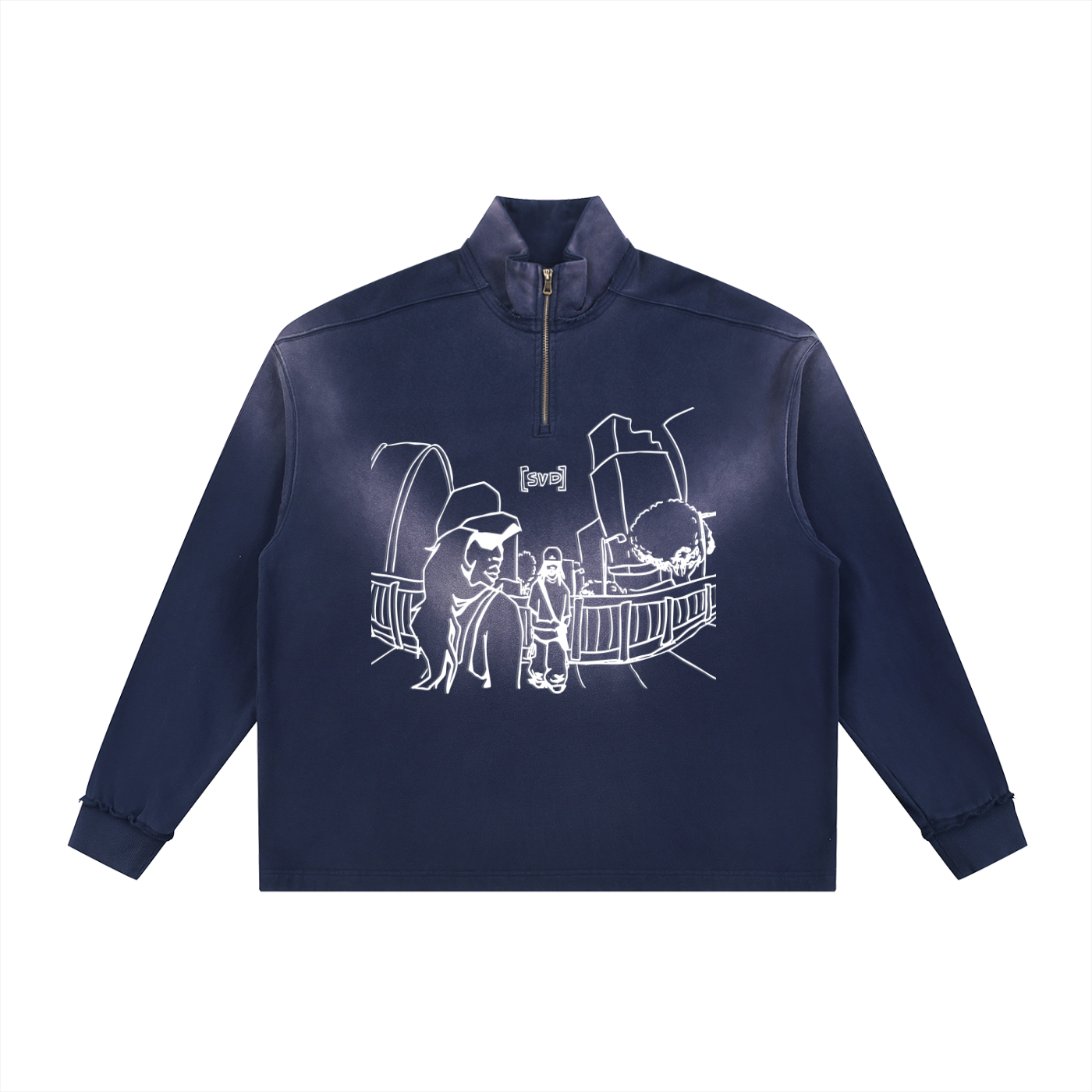 Cityscape Sunfade Quarter-Zip