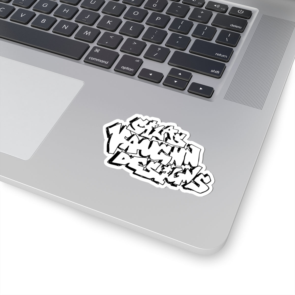 silas vaughn designs block logo sticker