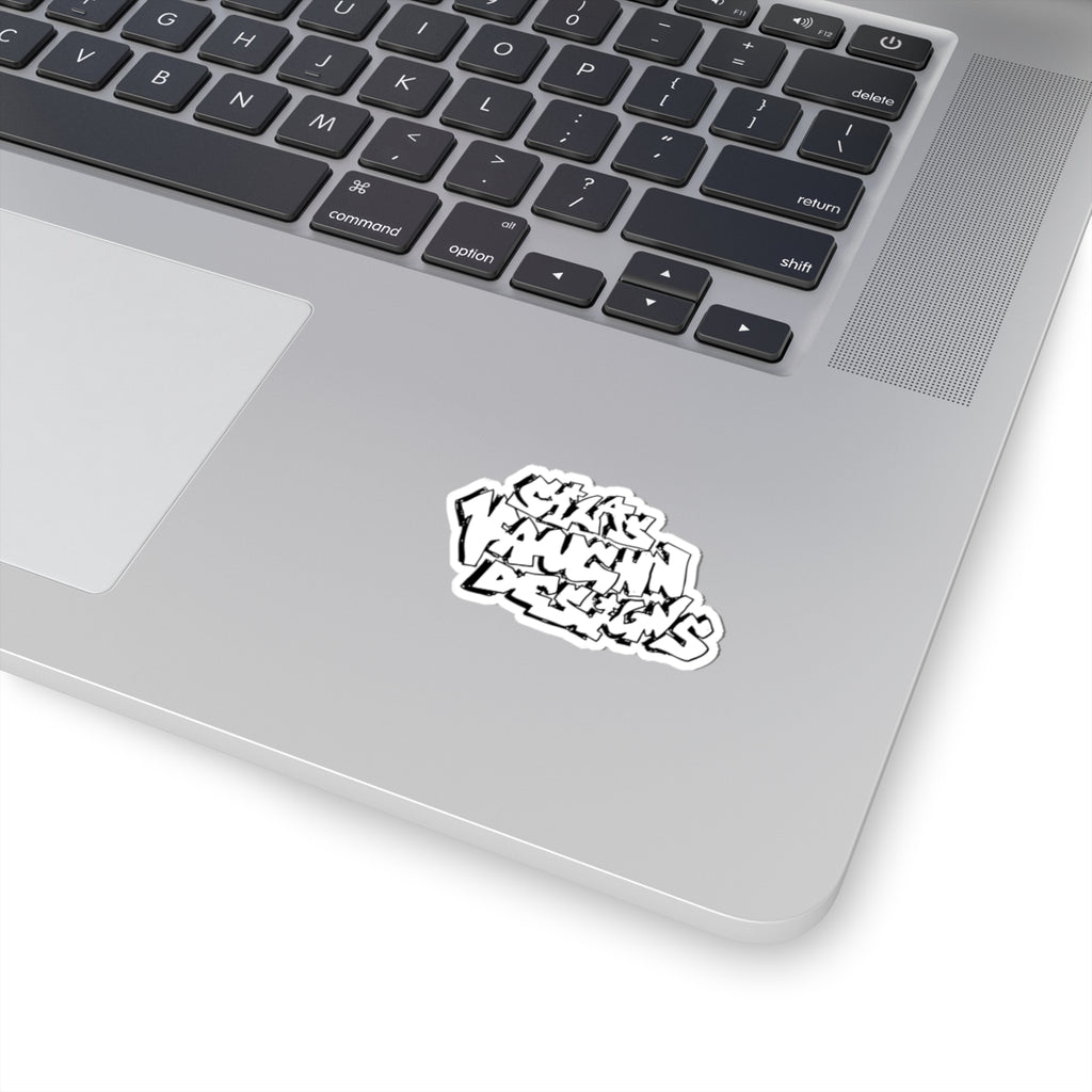 silas vaughn designs block logo sticker
