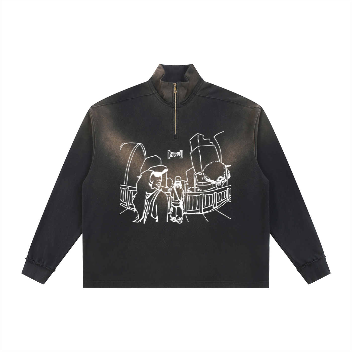 Cityscape Sunfade Quarter-Zip