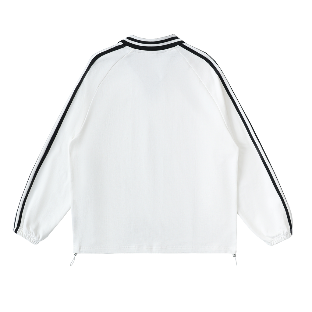Collared Striped Premium Cat Shirt