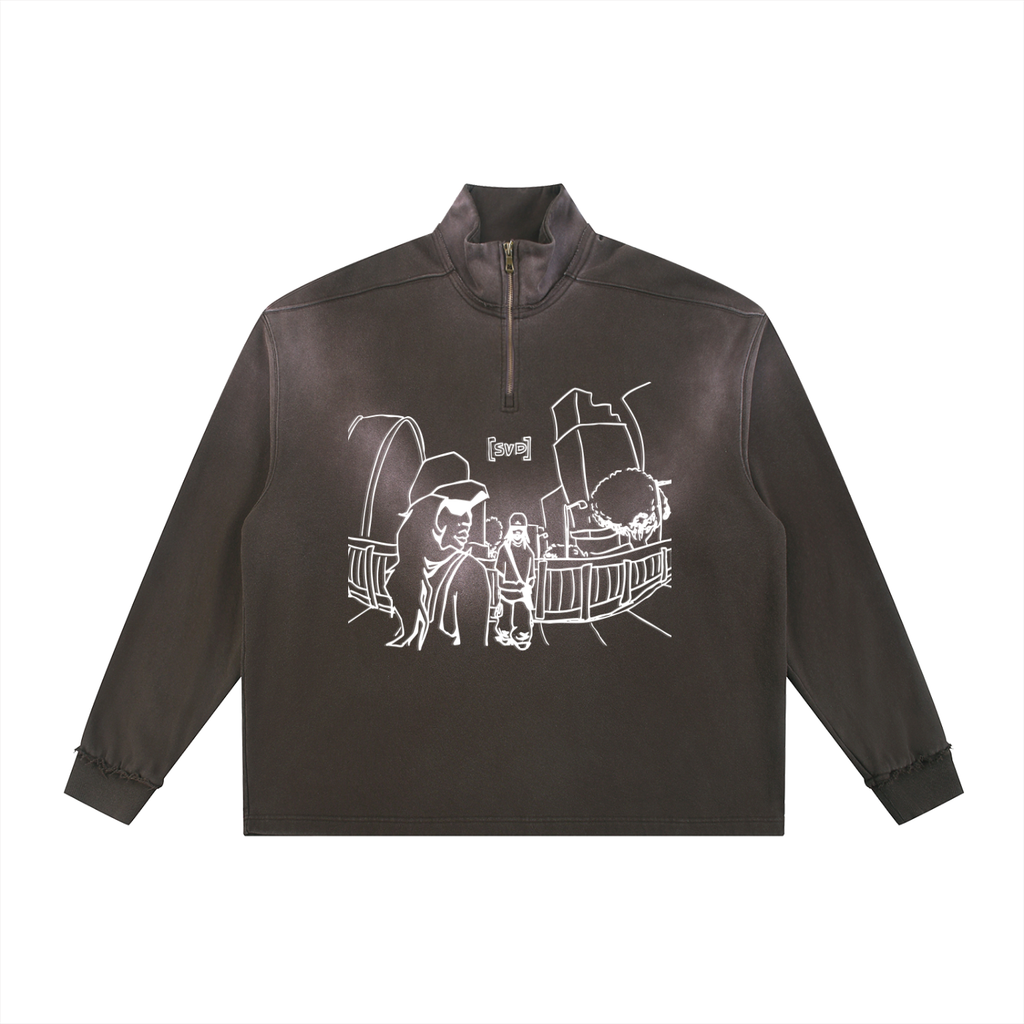 Cityscape Sunfade Quarter-Zip