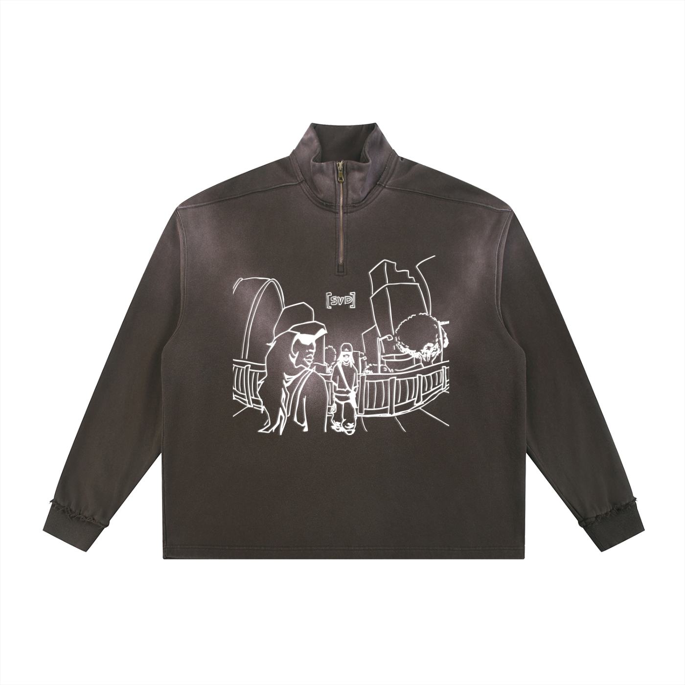 Cityscape Sunfade Quarter-Zip