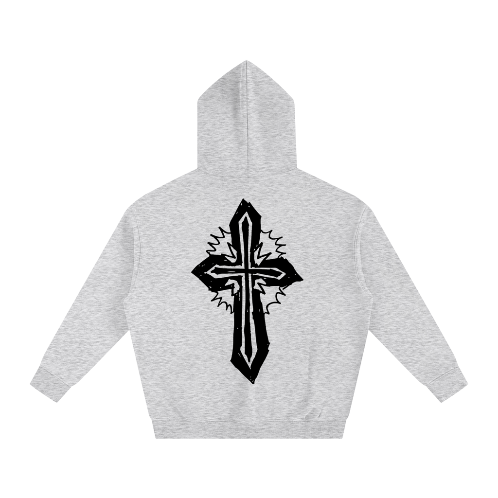 wwjd premium cross back graphic hoodie