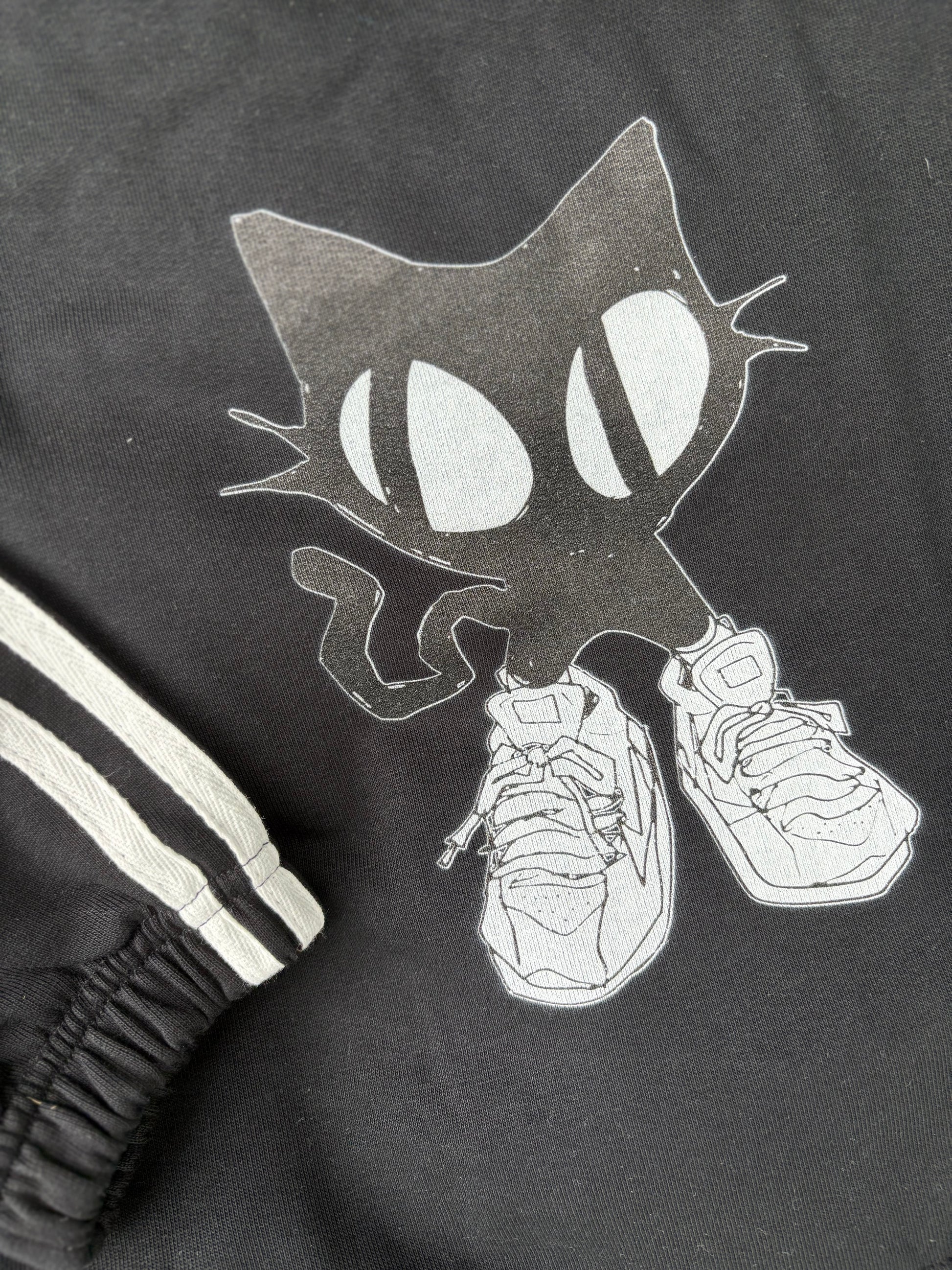 Collared Striped Premium Cat Shirt