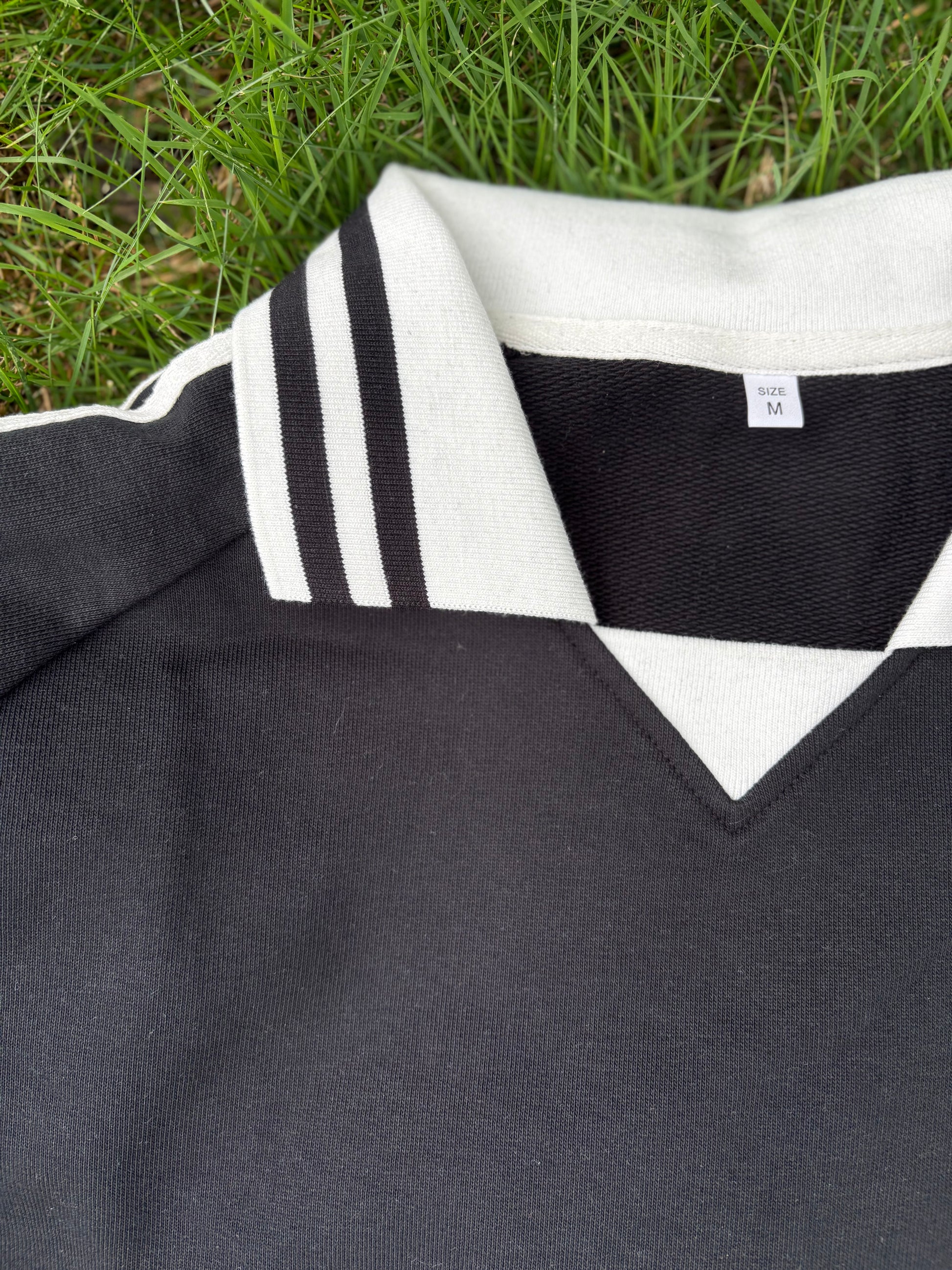 Collared Striped Premium Cat Shirt