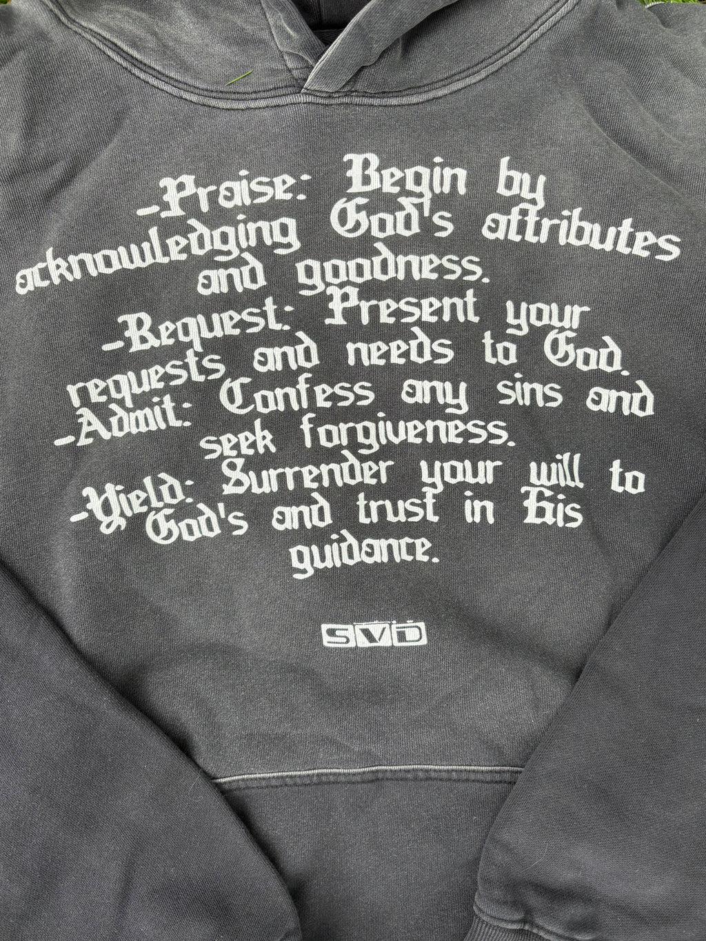 Premium Sunfade "P.R.A.Y." Hoodie