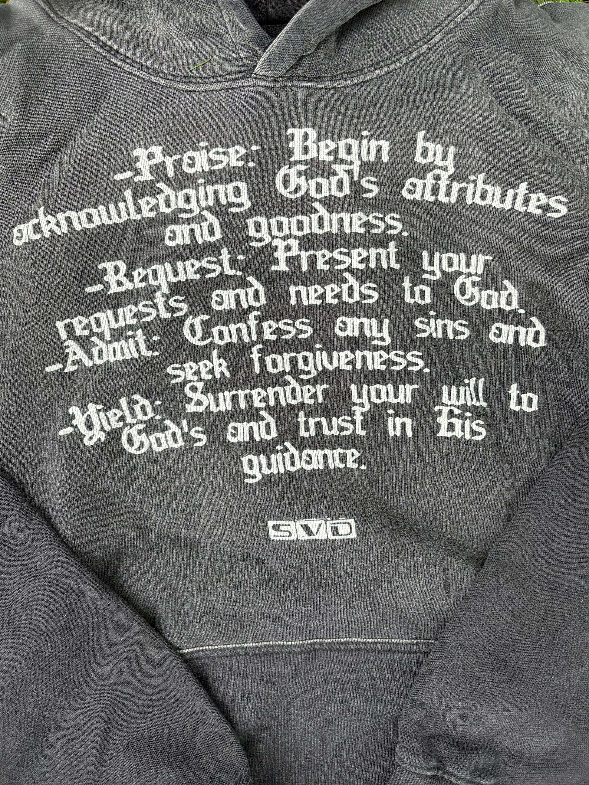 Premium Sunfade "P.R.A.Y." Hoodie