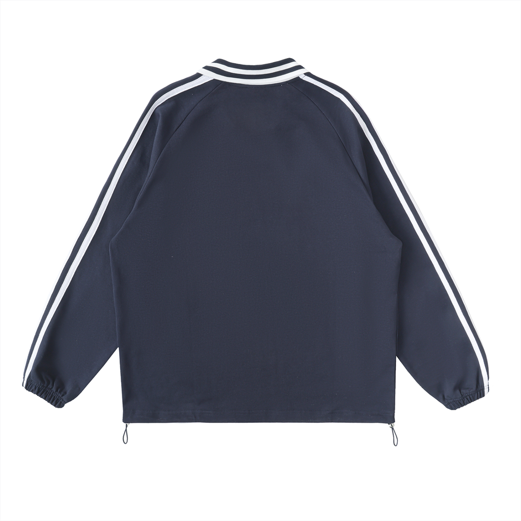 Collared Striped Premium Cat Shirt