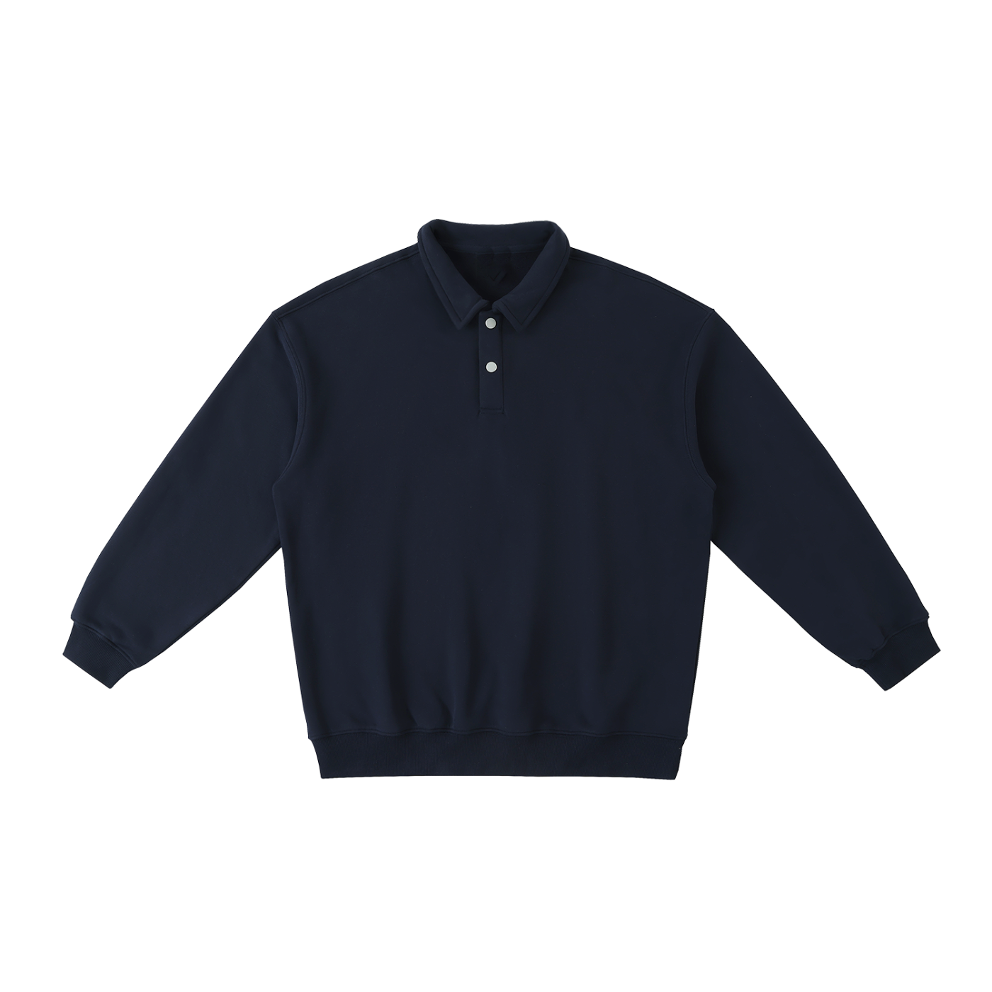 Fisheye collared sweatshirt