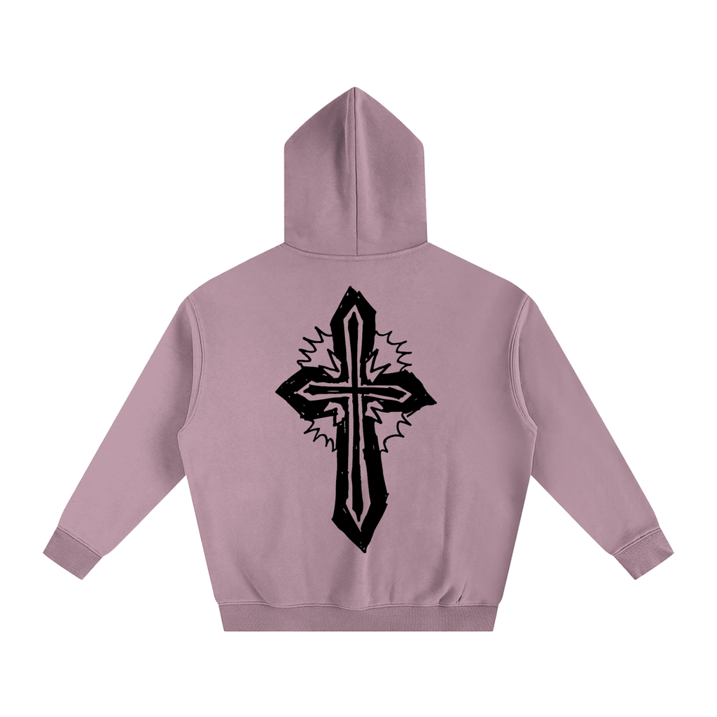 wwjd premium cross back graphic hoodie