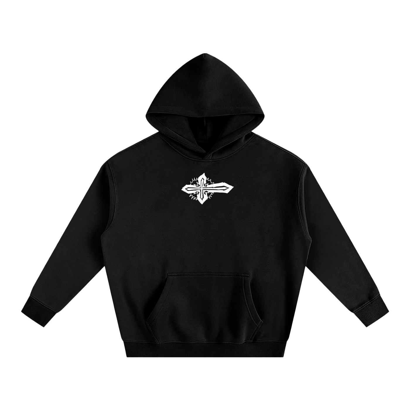 black wwjd premium hoodie