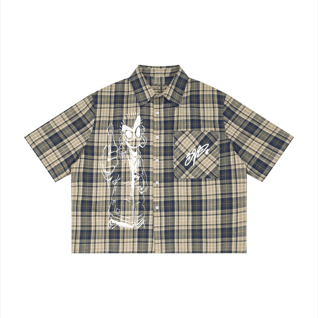 SVD Plaid Button-Up tee