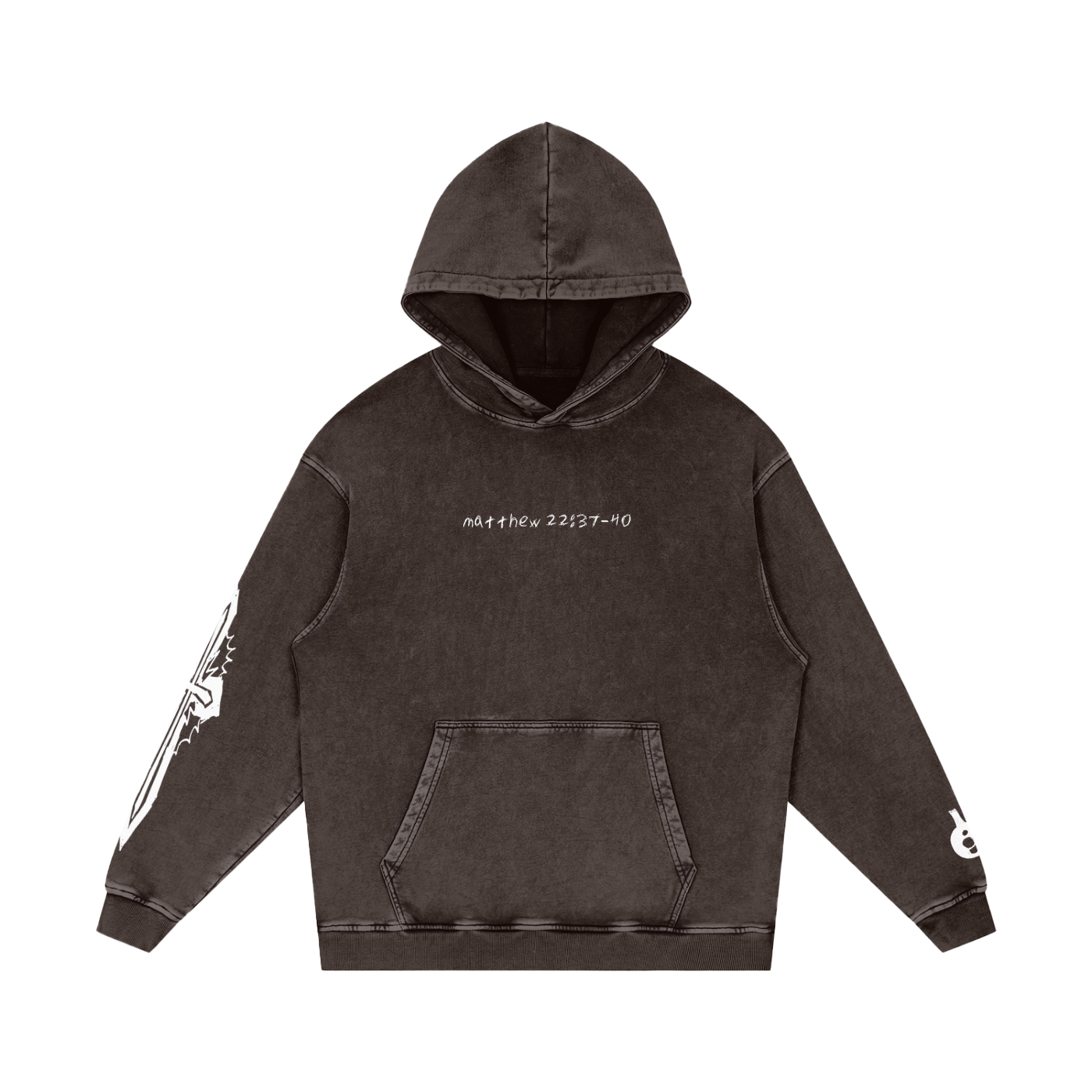 Snow Washed Love God Love Others Hoodie