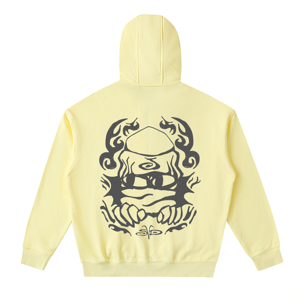 Mysterious Creature Zip Up Hoodie