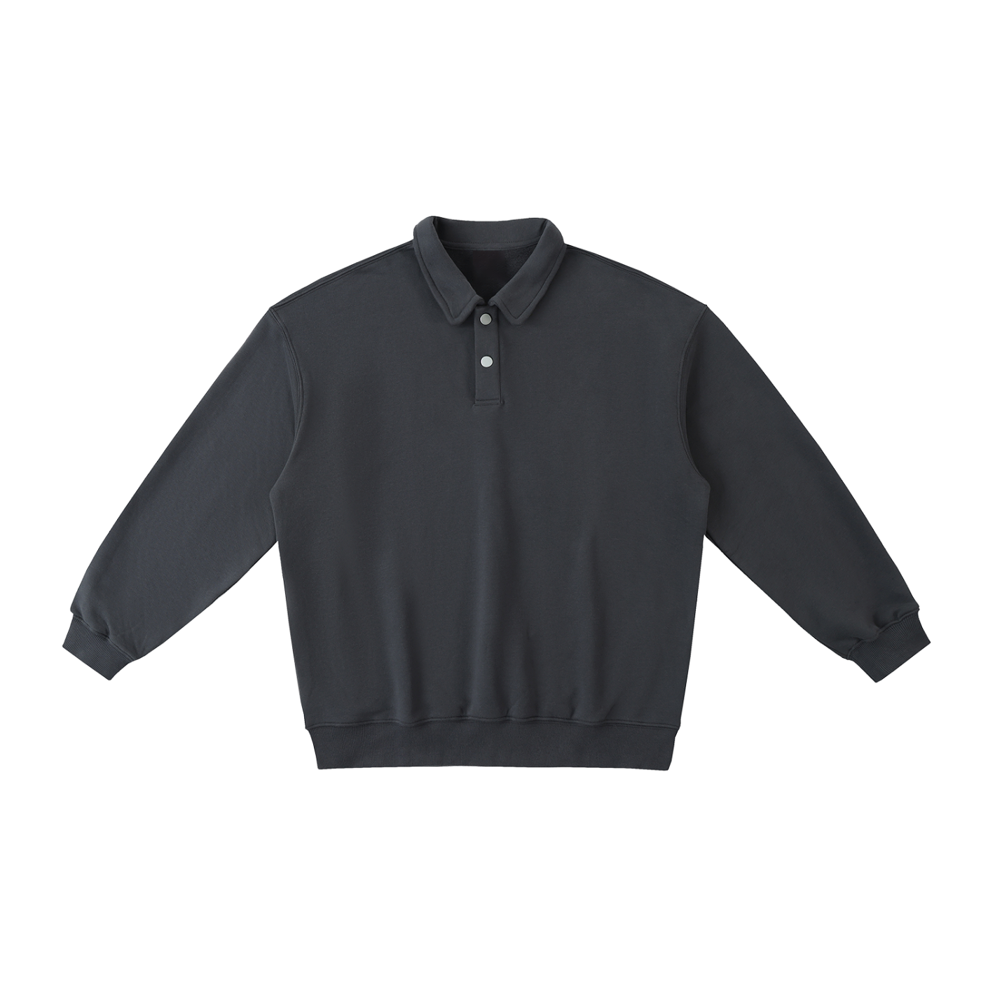Fisheye collared sweatshirt